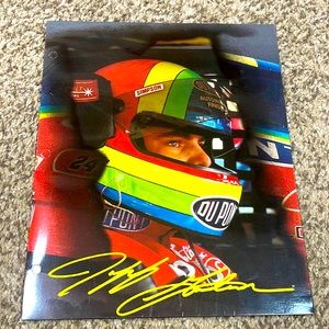Vintage 90s NASCAR Jeff Gordon #24 racing folder